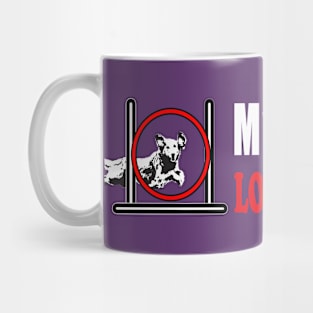 Dog Agility - My Golden Retriever loves Agility Mug